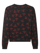Vivienne Westwood Allover Logo Crweneck Sweater