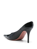 Amina Muaddi Anok Patent Leather Mules