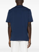 Brunello Cucinelli Logo Cotton T Shirt