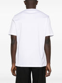 Brunello Cucinelli -logo katoenen t -shirt