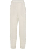 Pantaloni di lino di Brunello Cucinelli