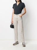 Brunello Cucinelli Baumwoll gegen Nacken -T -Shirt