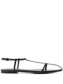 Jil Sander Leather Flat Sandals