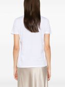 Maglietta di cotone max mara logo