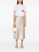 Maglietta di cotone max mara logo