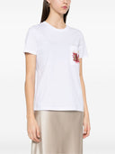 Maglietta di cotone max mara logo