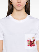 Maglietta di cotone max mara logo