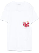 Maglietta di cotone max mara logo