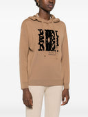 Max Mara Logo Wool Hoodie