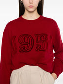 Massiccio di lana del logo Max Mara e cashmere