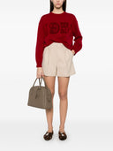 Massiccio di lana del logo Max Mara e cashmere