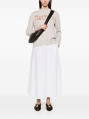 S Max Mara Logo Wool Jumper