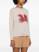 Max Mara Logo Wool And Cashmere Jumper