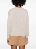 Max Mara Logo Wool And Cashmere Jumper