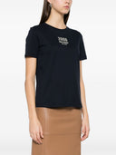 S Max Mara Logo Cotton T Shirt