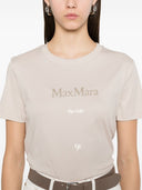S Max Mara Logo Cotton T Shirt