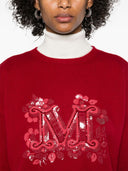 Max Mara Logo Wolle und Kaschmirspringer