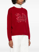 Max Mara Logo Wolle und Kaschmirspringer