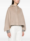 Cape con cappuccio di lana Max Mara
