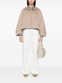 Cape con cappuccio di lana Max Mara