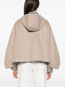Cape con cappuccio di lana Max Mara