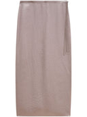 Filippa K Satin Midi Skirt