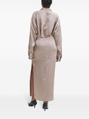 Filippa K Satin Midi Skirt