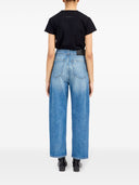 MM6 Maison Margiela Wide Leg Denim Cotton Jeans