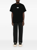 Mm6 Maison Margiela Logo Cotton T Shirt