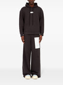 Mm6 Maison Margiela Logo Cotton Hoodie