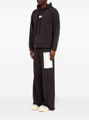 Mm6 Maison Margiela Logo Cotton Hoodie