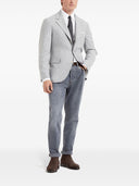 Jeans di cotone in denim Brunello Cucinelli