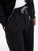 Panelli della tuta in cotone Brunello Cucinelli