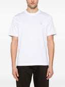 Brunello Cucinelli Logo Cotton T Shirt