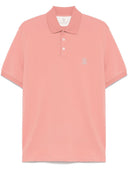 قميص بولو قطن بشعار برونيلو كوتشينيللي