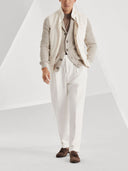 Brunello Cucinelli Cotton v Nalled Cardigan