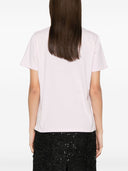 Ganni Leopard Print Cotton T -shirt