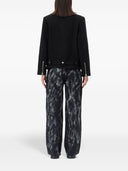 Ganni Boucle Wool Biker Jacket