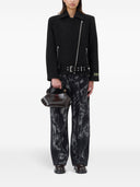 Ganni Boucle Wool Biker Jacket