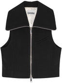 Ganni Zipped Vest
