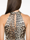 Ganni Leopard Print Top