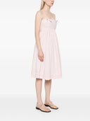 Ganni Organic Cotton Mini Dress
