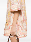 Zimmermann Wylie Printed Linen Tunic
