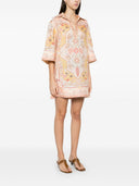 Zimmermann Wylie Printed Linen Tunic