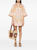 Zimmermann Wylie Printed Linen Tunic