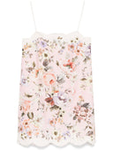 Zimmermann Acacia Printed Linen Mini Dress