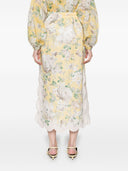 Zimmermann Acacia Printed Linen Skirt