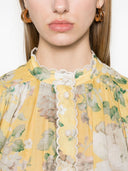 Zimmermann Acacia Printed Blouse
