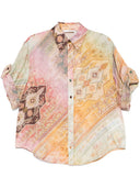 Camicia di seta stampata da sego Zimmermann
