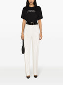 Victoria Beckham I'm Smiling In The Inside Cotton T Shirt